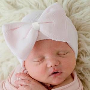 NEW ILYBEAN polly nursery hat with bow in pink